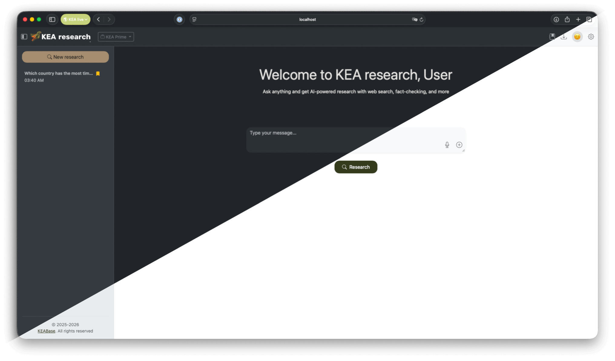 KEA Research Demo