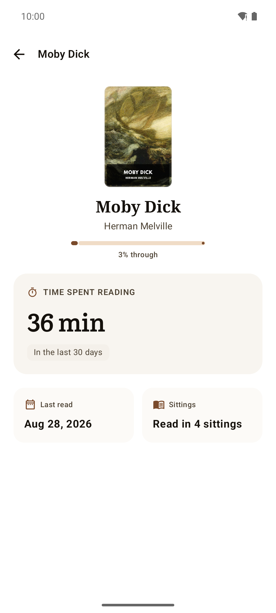 One book's reading
